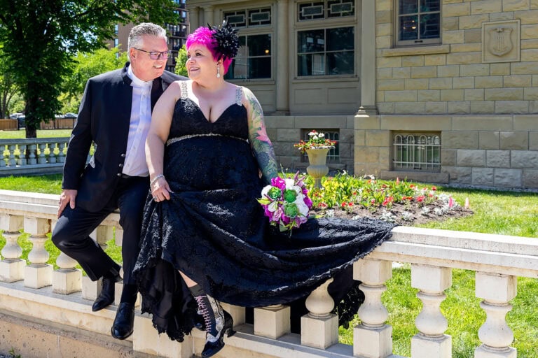 Jodi & James: A year later at The Lougheed House