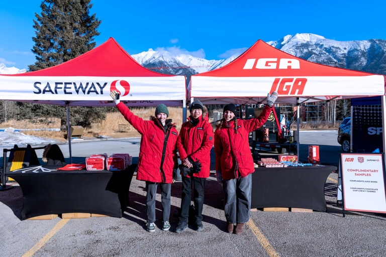 Safeway at Hockey Day in Canmore