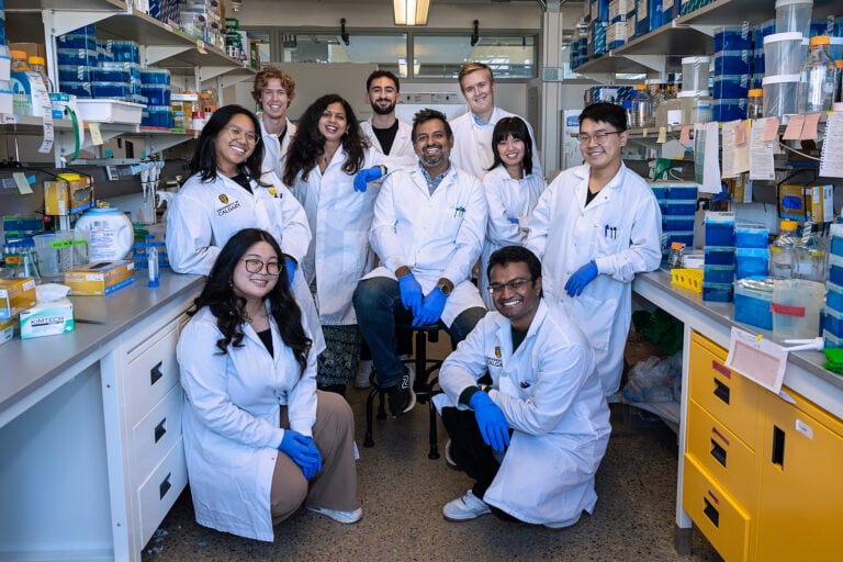 Enviromics lab at the University of Calgary